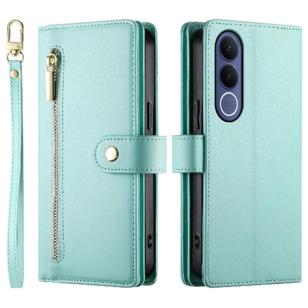 () Flip Case For Vivo V70 Fe 5G Multifunctional Stand Business Crossbody Strap Wallet 764563811748