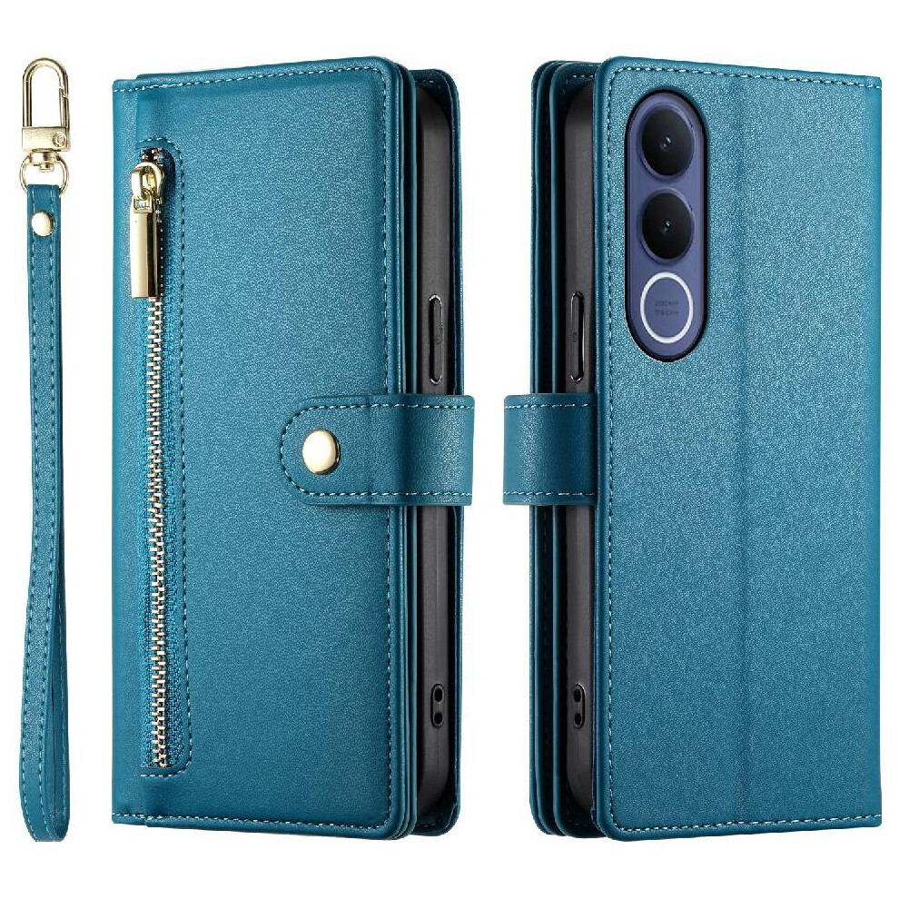 () Flip Case For Vivo V70 Fe 5G Multifunctional Stand Business Crossbody Strap Wallet 764563811786