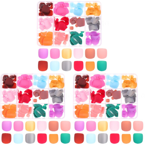 Faux Ongles D'orteils Assortis Surface Pour Usage 1