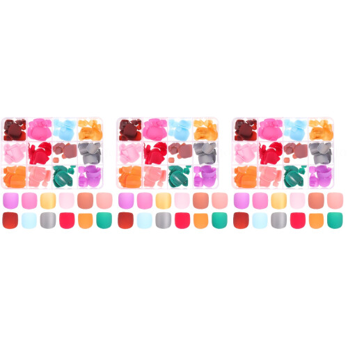 Faux Ongles D'orteils Assortis Surface Pour Usage 2