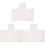 Gommettes Adhésives Rondes Doubles Faces Acryliques Blanches 1