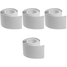 8 Pièces Plinthes PVC Autocollantes Flexibles Pour Décoration Murale