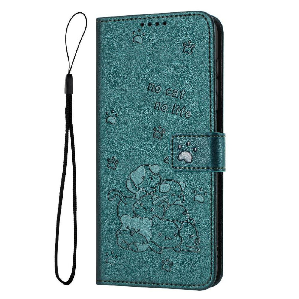 (C2) Flip Case For Xiaomi Poco X8 Pro Max 5G Card Holder Kickstand Pu Leather Leather Wallet Cute Cat 764563811892