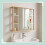 Bathroom Mirror Cabinet, Wall-Mounted Storage 2