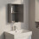 Bathroom Wall Cabinet, Adjustable Shelves, Space-Saving 2