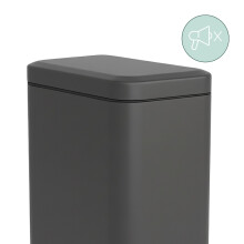 Badkamerprullenbak, 5 liter, softclose, voetpedaal