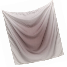 Summer Thin Scarf Shawl Lightweight-Cream gray pink 110x110cm