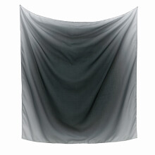 Summer Thin Scarf Shawl Lightweight-gray black 110x110cm