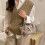 Practical Shoulder Bag DIY Friendly-brown with pendant 7
