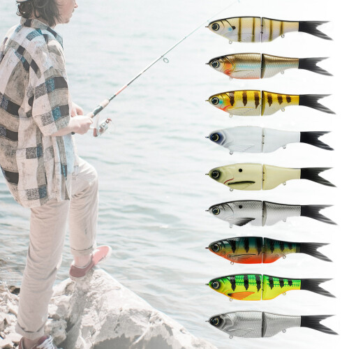Artificial Swimbait Crankbait Lures 3D Slow Sinking-NF027 1