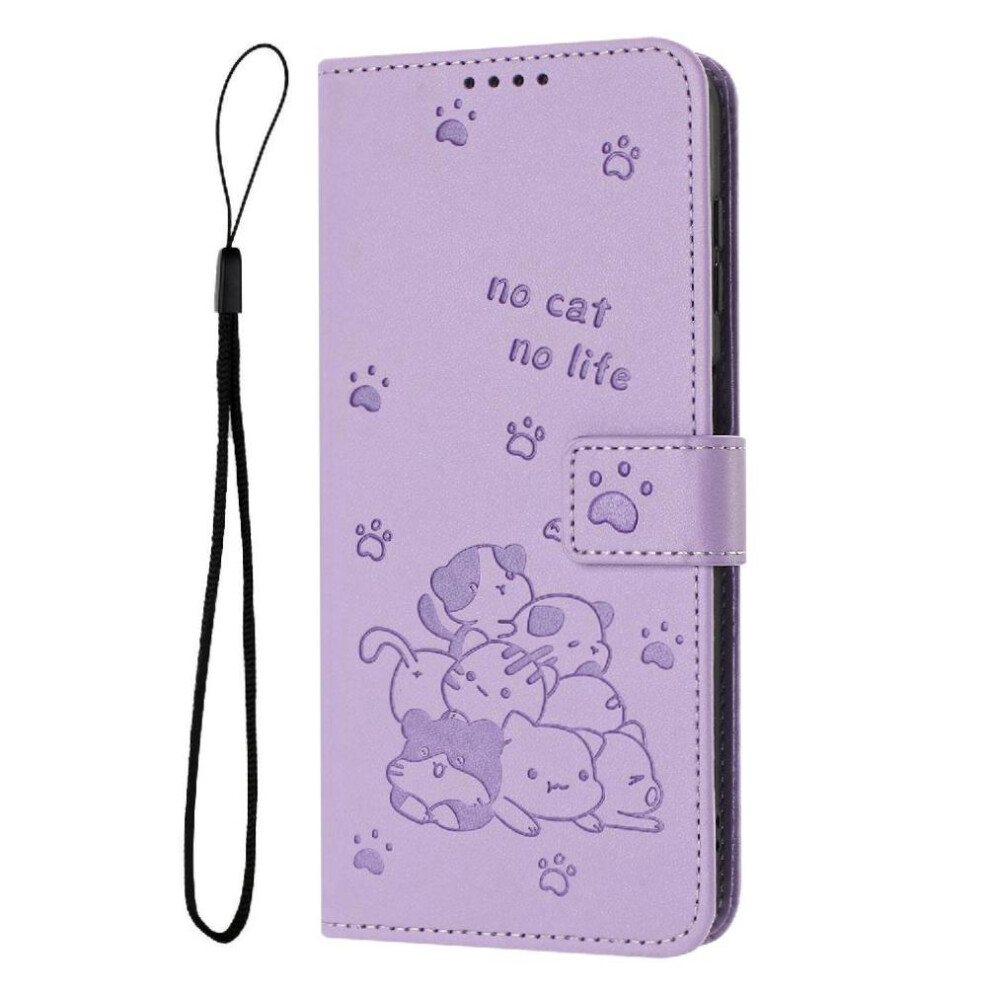 () Flip Case For Xiaomi 17 Ultra Cute Cat Card Holder Kickstand Leather Wallet Pu Leather 764563811977