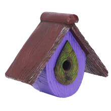 Bird House for Garden Tree Decoration, Synthetic Resin,