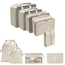 Polyester Packing Cubes Set – 3Sizes, Light