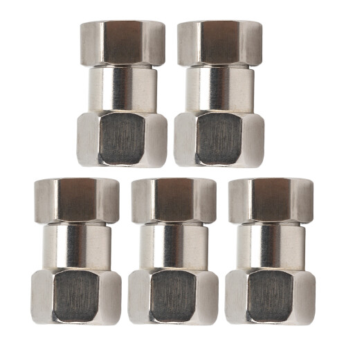 Stainless Steel Female Thread Pipe Adapter x5