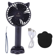 Gaothrán Láimhe, ABS/PC, USB In-athluchtaithe, 3 Luas, 1200mAh,