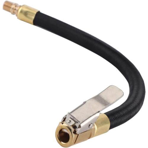 Tire Inflator Extension Hose with Quick-Connect Chuck
