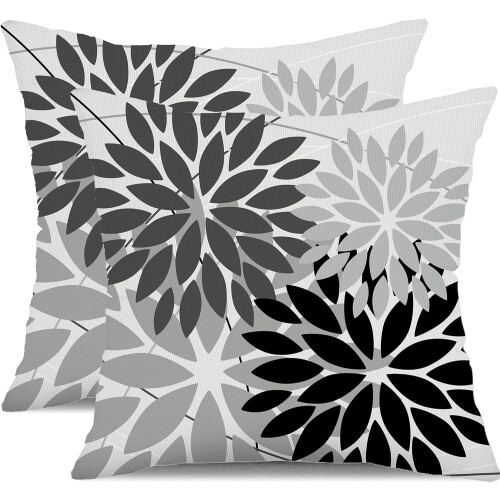 Fodere per cuscini da esterno 45x45 cm, set da 2, impermeabili
