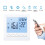 Intelligentes WLAN-Thermostat mit LCD-Display und Bodensensor 1