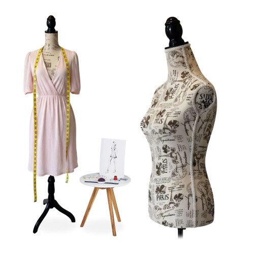 Female Tailoring Mannequin 36/38 Adjustable Stand