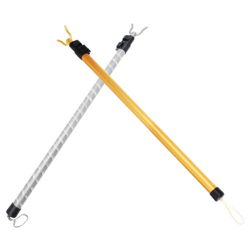 KALLORY Verstellbare Teleskop-Kleiderstange – 2er-Pack