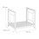 Brennholzregal, robustes Eisen, platzsparendes Design 4