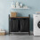 Laundry Sorter with 2 Removable Bags and Shelf 2