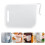 Fridge Side Door Divider Clips – PP, Transparent, 6.5 x 5 1