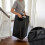 Laundry Sorter with 2 Removable Bags and Shelf 5