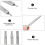 5Pièces Outils De Stamping Alliage Acier Durable 5