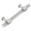 Lådhandtag i akryl i silver – 1-pack 6
