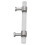 Lådhandtag i akryl i silver – 1-pack 7