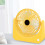 Mini ventilateur de bureau rechargeable USB 5
