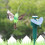 Solarbetriebene Kolibri-Gartenfigur 3