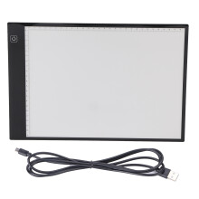 LED svetelný box s nastaviteľným jasom, napájanie A4USB, ultratenký, stmievateľný, dotyková technológia, bez blikania, ochrana zraku pre