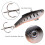 7 cm Vivid Soft-Minnow-Köder - 10 Stück - Farbe abgebildet 8
