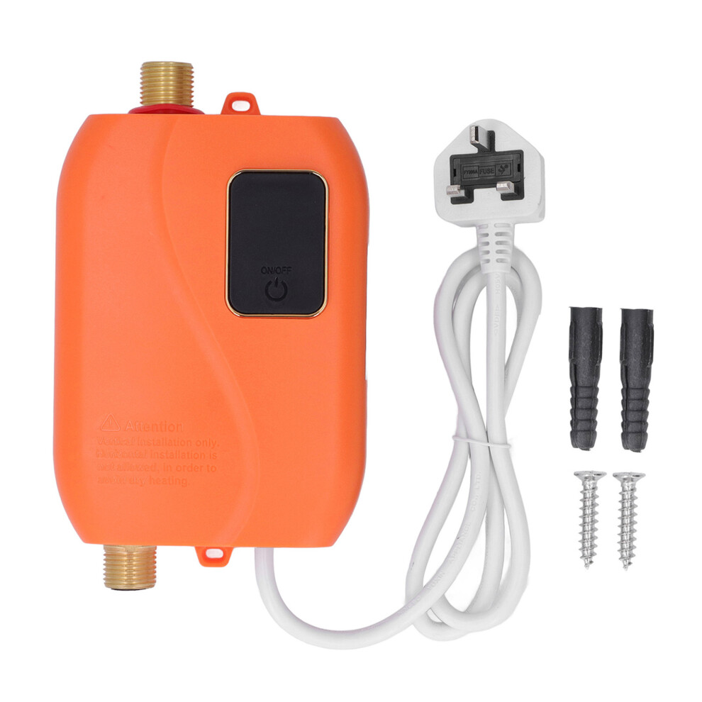 3000W Instant Electric Water Heater Â Stainless Steel, Uk 9551475945125