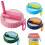 4-Pack Wide Mouth Mason Jar Lids with Straw 1