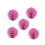 5 Pack 15 cm Solid Colour Tissue Paper Pompom Balls 1