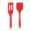 Heat-Resistant Silicone Kitchen Spatula Set (2 pcs) 1