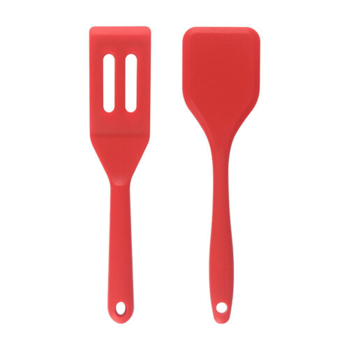 Heat-Resistant Silicone Kitchen Spatula Set (2 pcs)