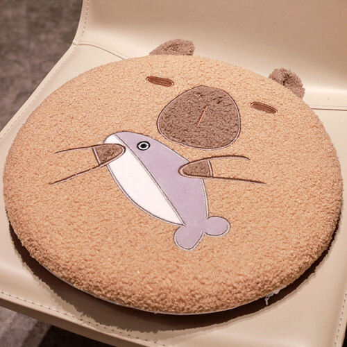 Cat-Shaped Memory Foam Seat Cushion