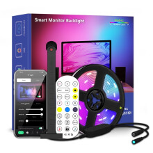 RGB LED TV háttérvilágítás szalag 65–75 hüvelykes tévékhez, 16,4 láb,