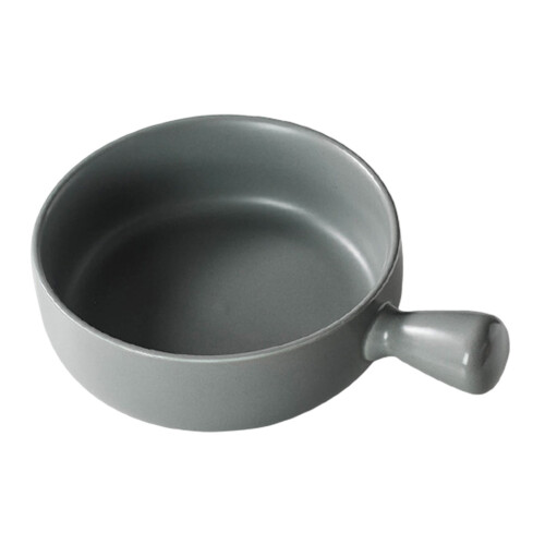 Keramik-Backschüssel mit Griff (1 Stück)