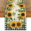 Buffalo Plaid Sunflower Table Runner 13 x 72 in 1