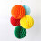 5 Pack 15 cm Solid Colour Tissue Paper Pompom Balls 4