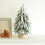 Mini Bottle Brush Christmas Tree with Wooden Base 1