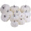 12 White Foam Pumpkins for Fall Decor 1