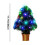 Mini Artificial Christmas Tree with Lights – 17.7 in, 3
