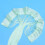 Light Green Polyester String Curtain for Doorway 5
