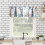 Nautical Beach-Themed Polyester Window Valance 54x18in 2